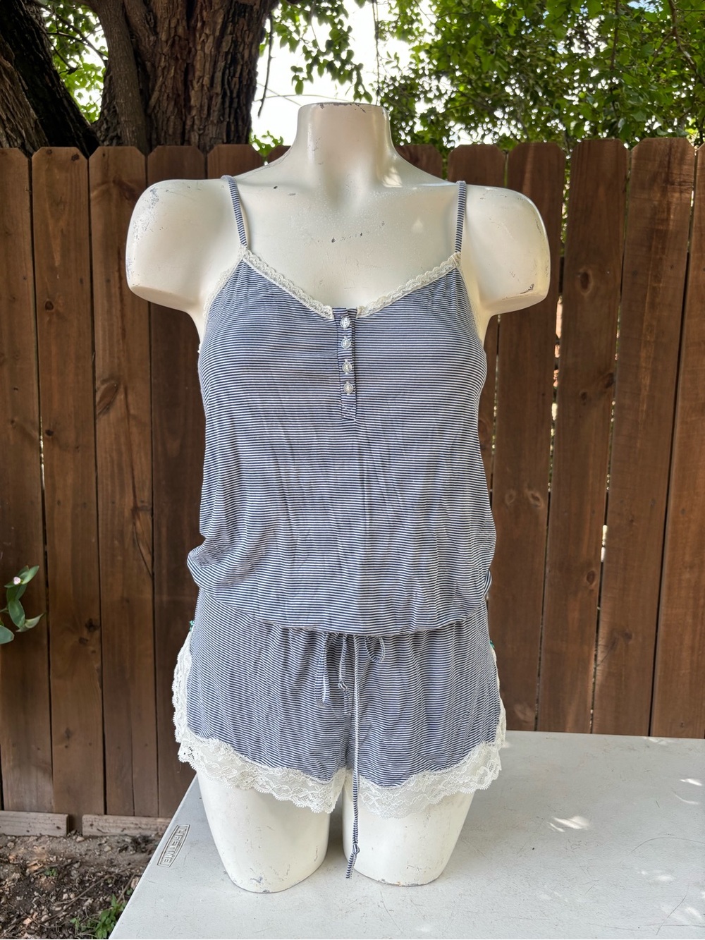 Victoria's Secret sleeveless pjs size S/P.